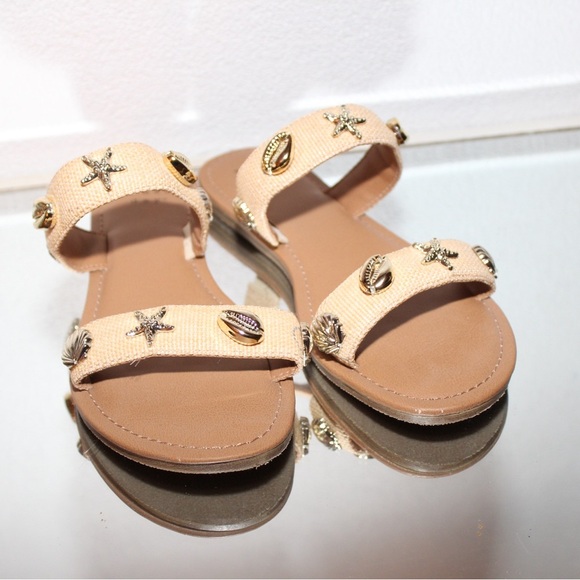 a new day Shoes - A New Day Women’s Sandals Seashells Beach Summer